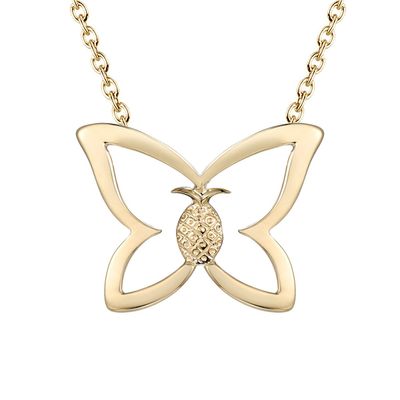 DENNY WONG TWO-TONE 14K GOLD KAPALUA PENDANT (24MM)