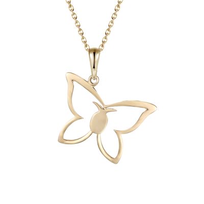 DENNY WONG 14K YELLOW GOLD KAPALUA PENDANT (29MM)