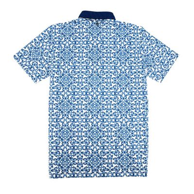 GREYSON x KAPALUA BLUE MIGRATION POLO
