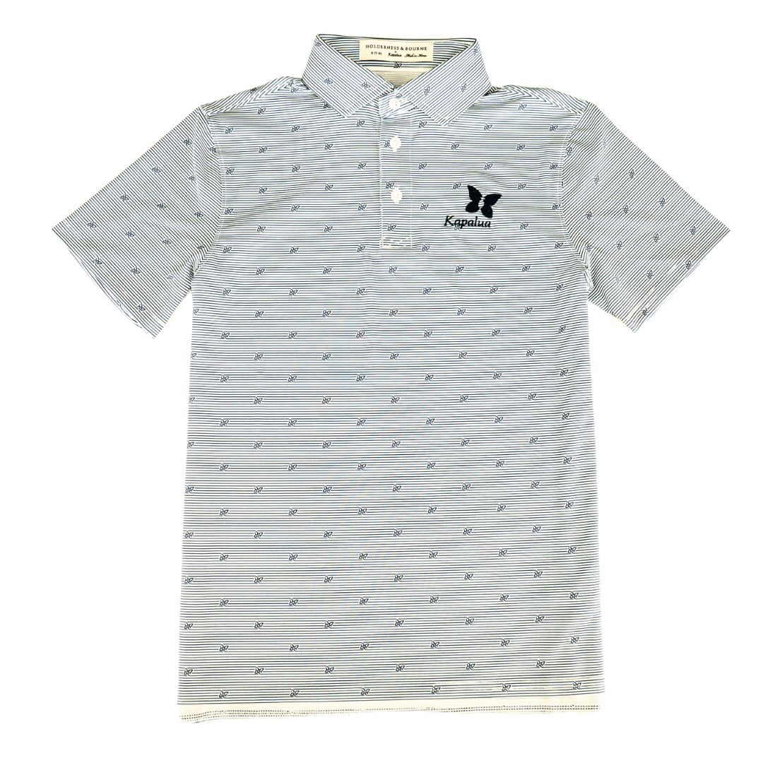 KAPALUA x HOLDERNESS &amp; BOURNE YOUTH CUSTOM BUTTERFLY POLO
