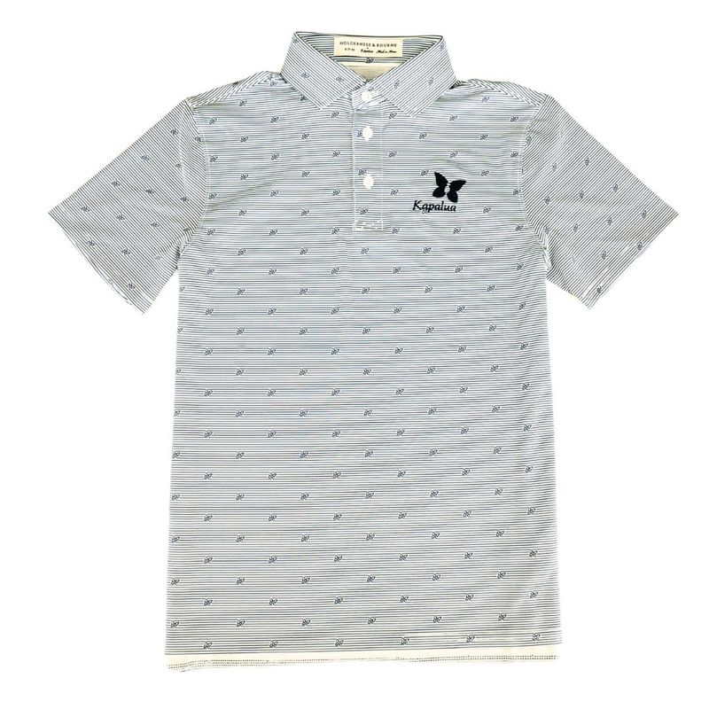 KAPALUA x HOLDERNESS &amp; BOURNE YOUTH CUSTOM BUTTERFLY POLO