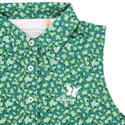 STRAIGHT DOWN MAGNOLIA SLEEVELESS POLO
