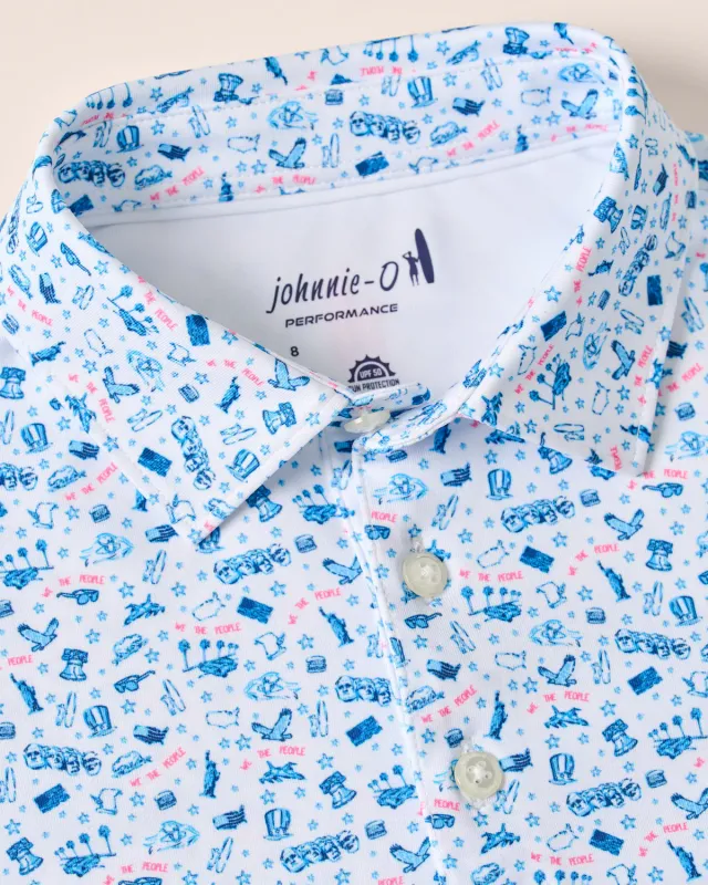 JOHNNIE-O YOUTH MERICA POLO