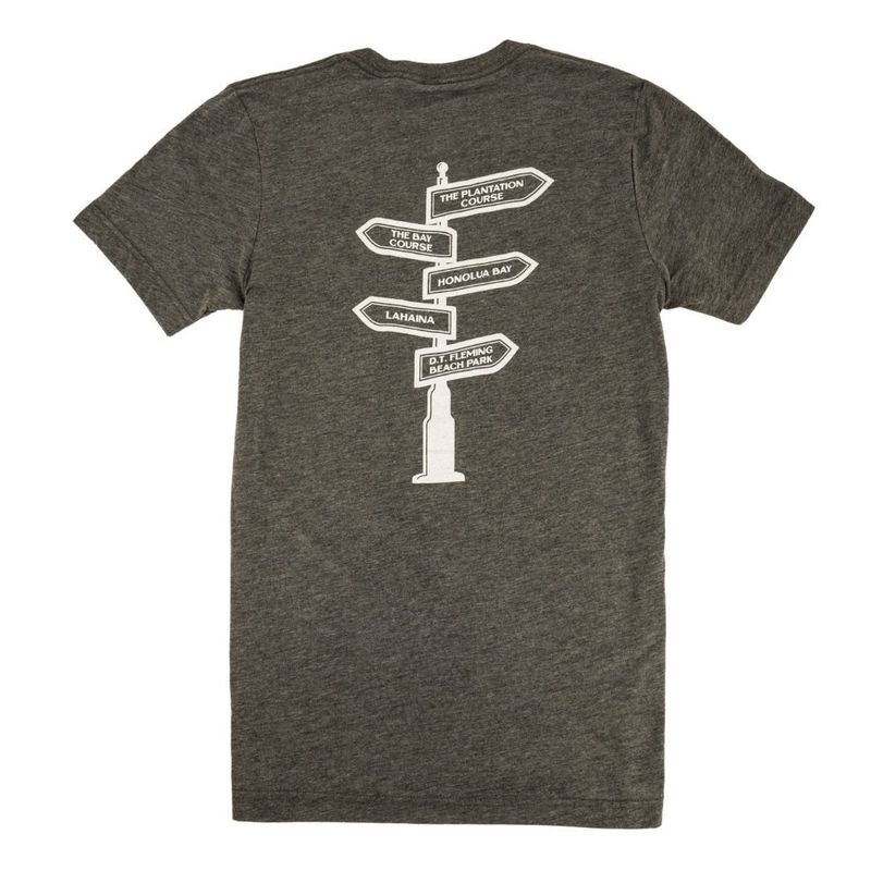 WEST MAUI DIRECTIONAL SIGN TSHIRT