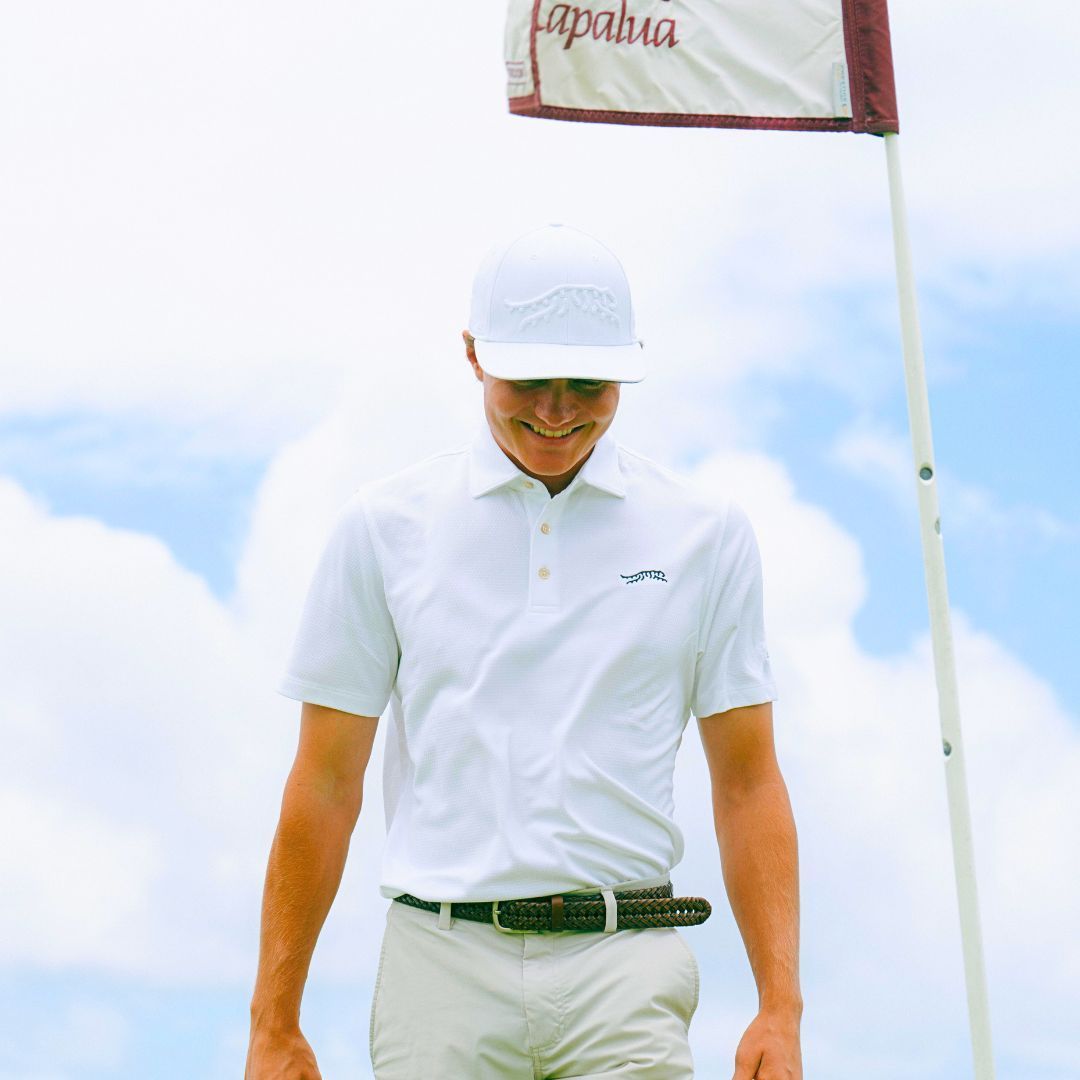 メンズウェア Local Golf Pacific Checker S/S Polo SUN DAY RED CYPRESS CHECKER POLO