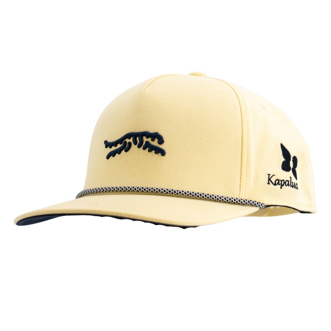 SUN DAY RED ICON ROPE SNAPBACK HAT, Color: DUSTY YELLOW, Size: REG