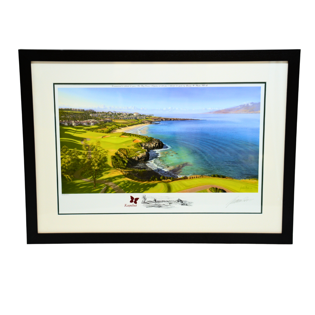 50th ANNIVERSARY BAY LITHOGRAPHY PRINT (FRAMED)