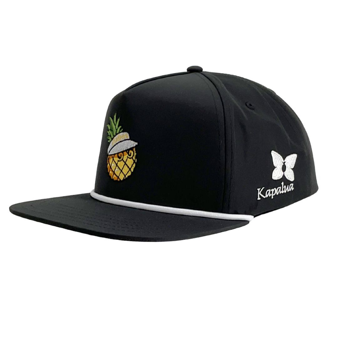 MALBON 5 PANEL PINEAPPLE ROPE HAT (new color)