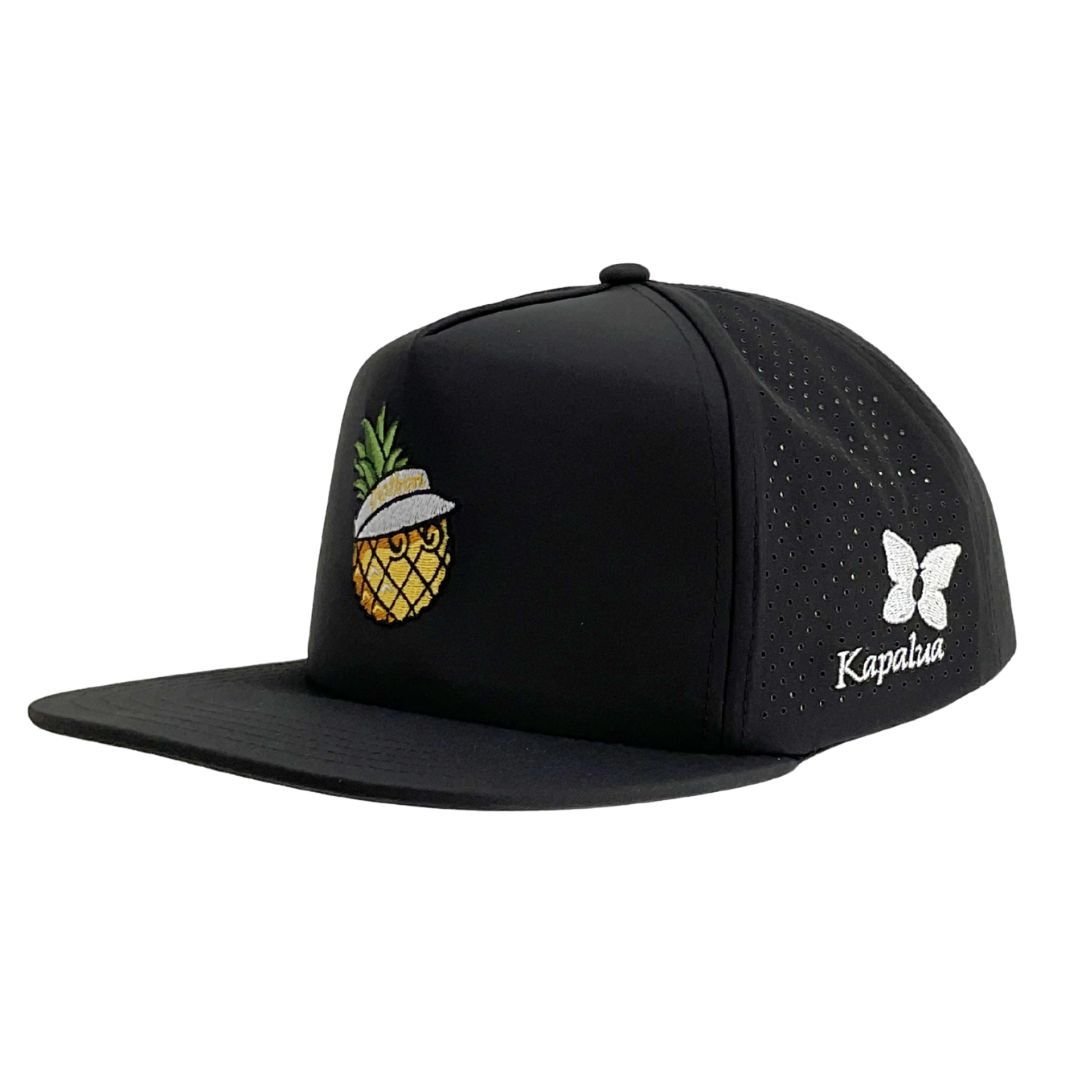 MALBON PINEAPPLE PERFORATED 5 PANEL HAT (new color)