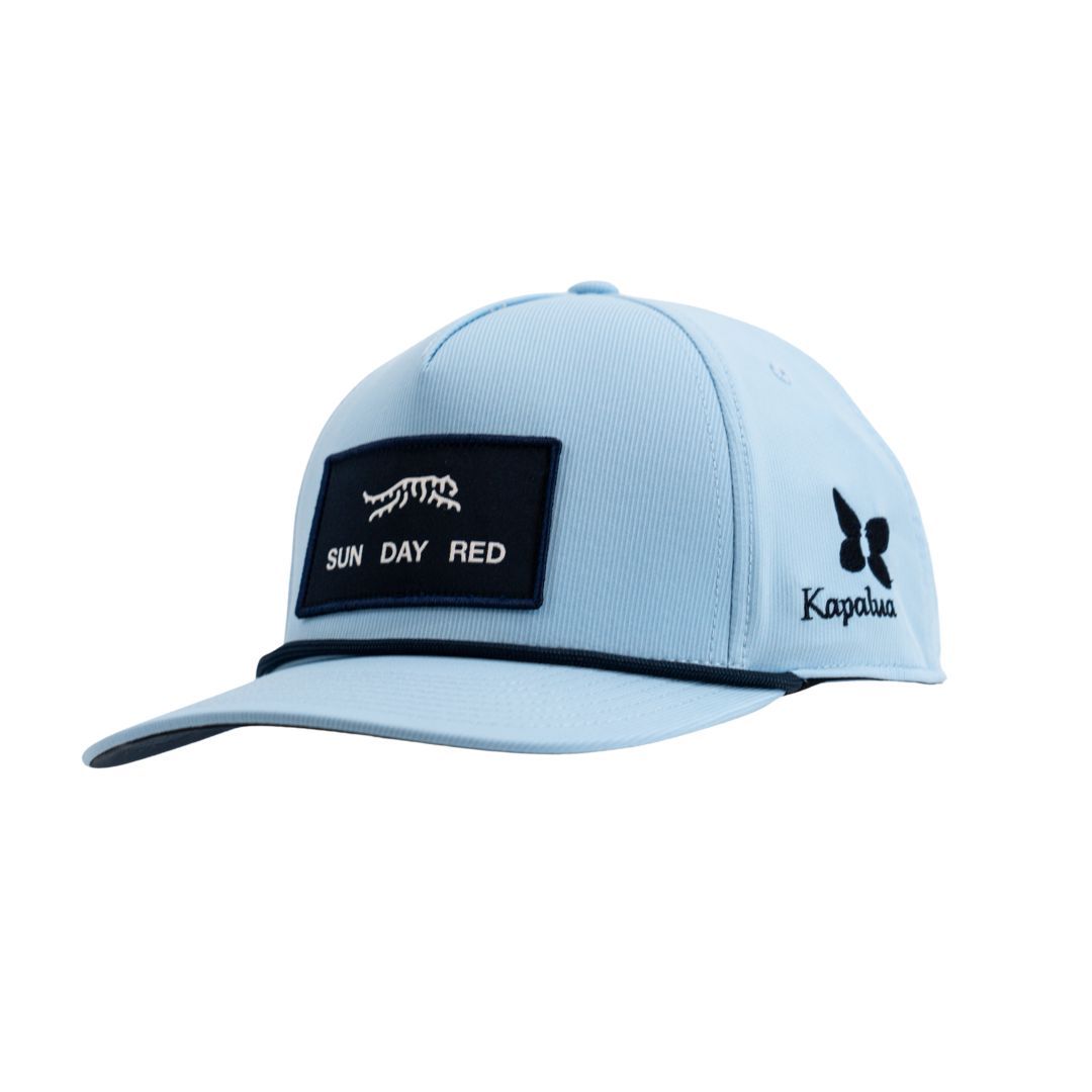 SUN DAY RED PIONEER ROPE SNAPBACK CAP, Color: COAST BLUE, Size: REG