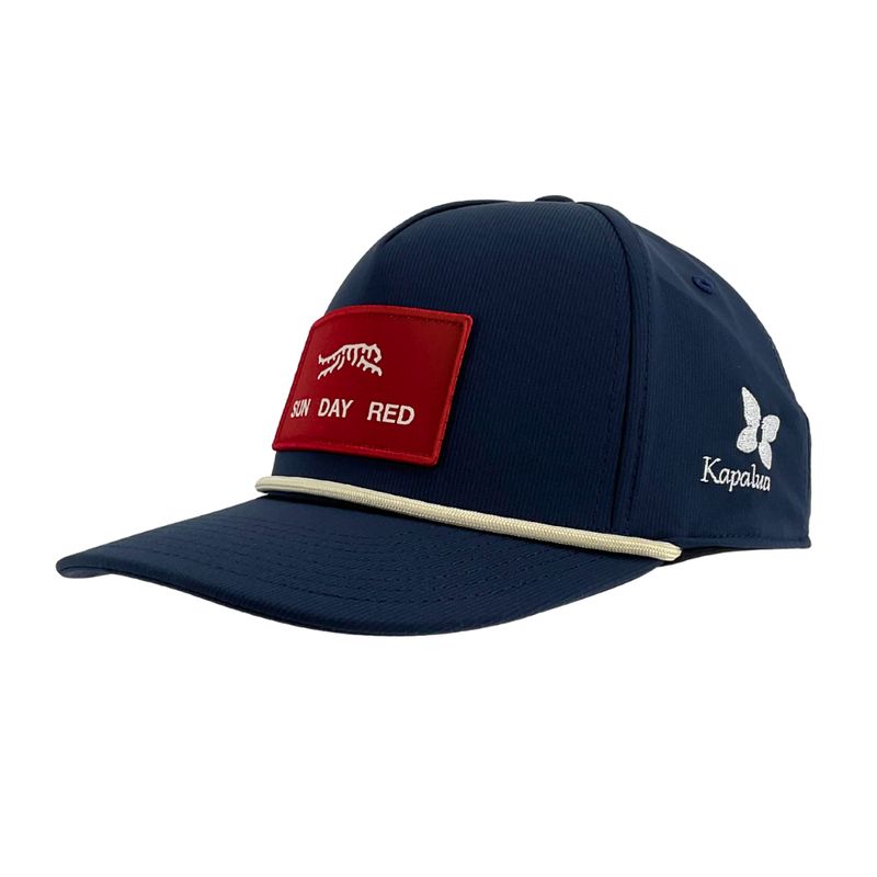 SUN DAY RED PIONEER ROPE SNAPBACK CAP