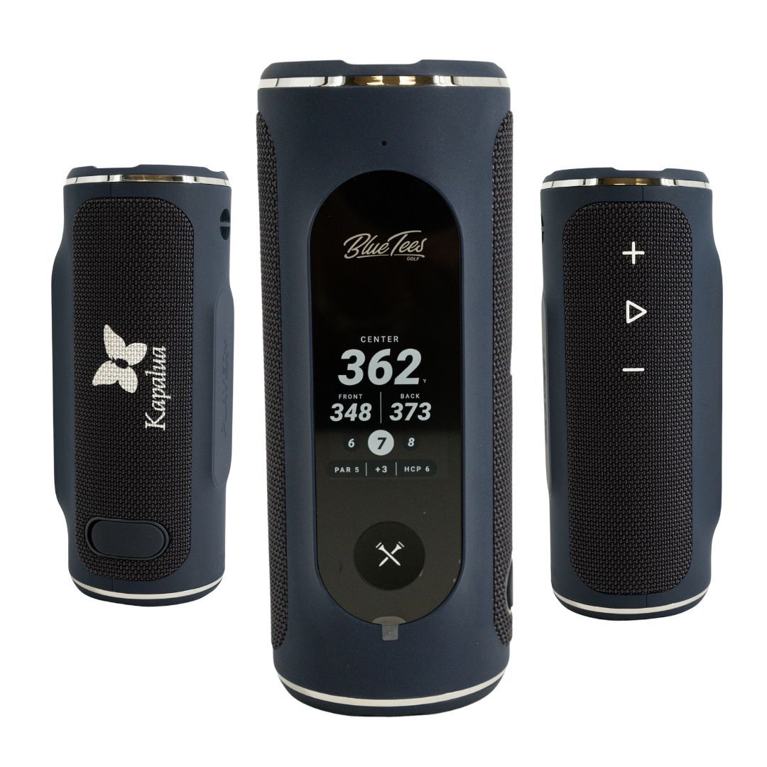 BLUE TEES PLAYER + GPS GOLF SPEAKER