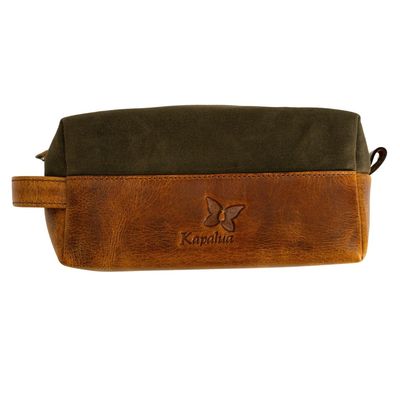 KAPALUA DOPP KIT W/ CUSTOM BUTTERFLY LINER