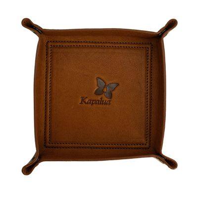 KAPALUA LEATHER VALET TRAY