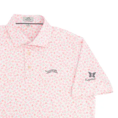 SUN DAY RED HOW ABOUT THEM PEACHES POLO