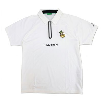 MALBON PERFORMANCE ZIP RAGLAN POLO