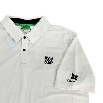 MALBON PERFORMANCE MESH PANELED POLO