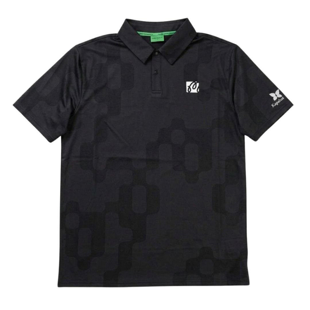 MALBON PERFORMANCE MESH PANELED POLO
