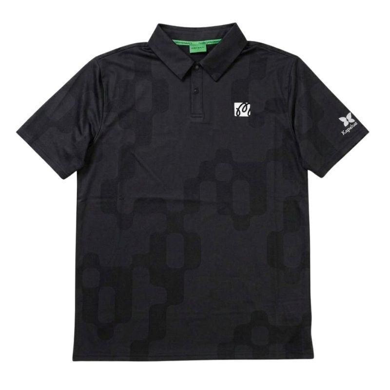 MALBON PERFORMANCE MESH PANELED POLO