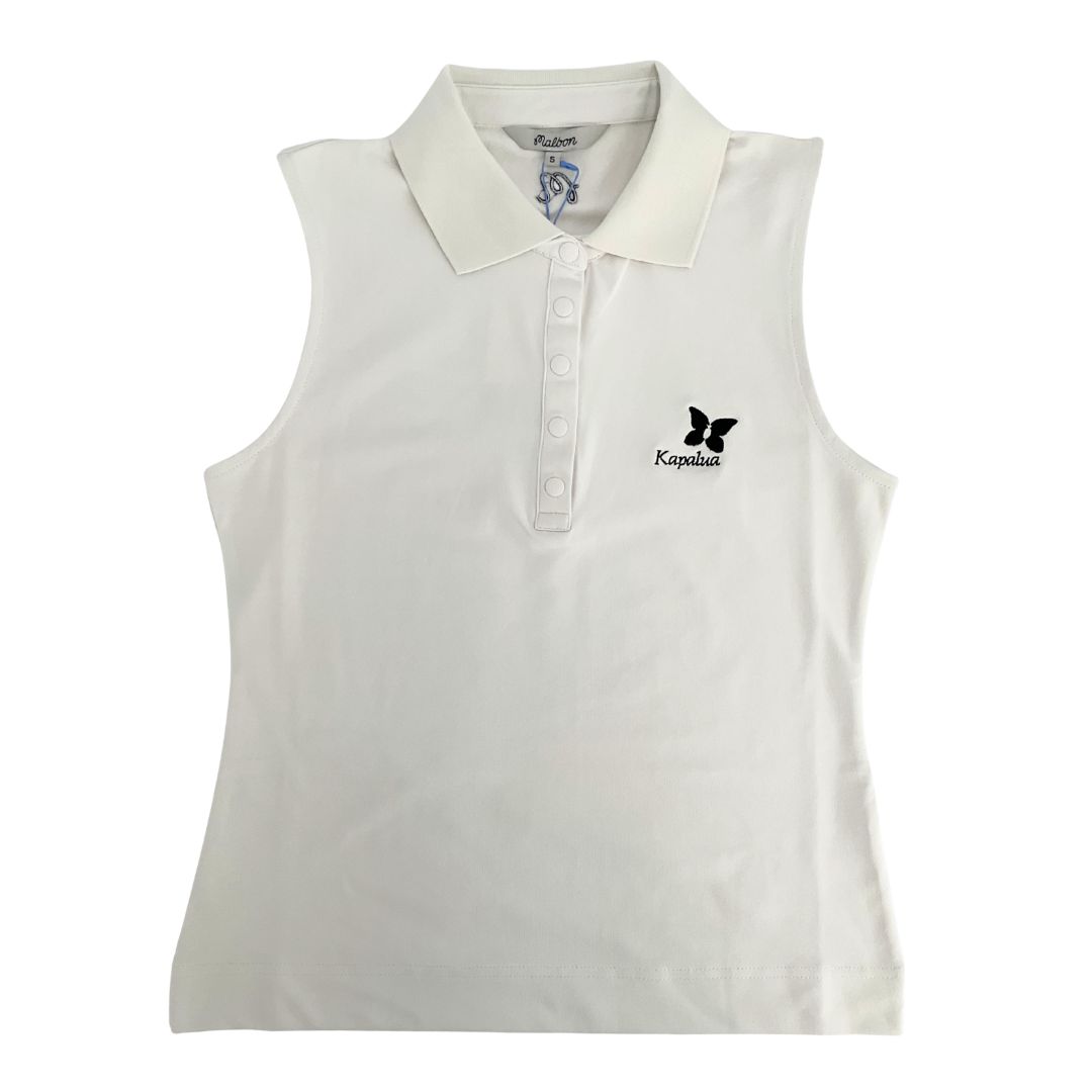 MALBON CLAUDIA SLEEVELESS POLO