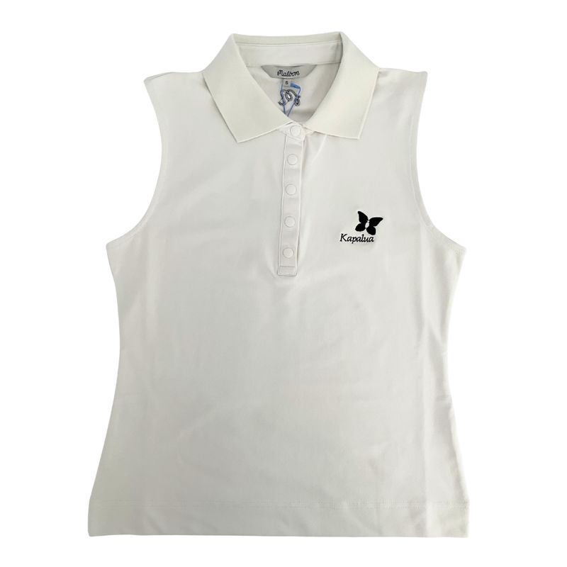 MALBON CLAUDIA SLEEVELESS POLO
