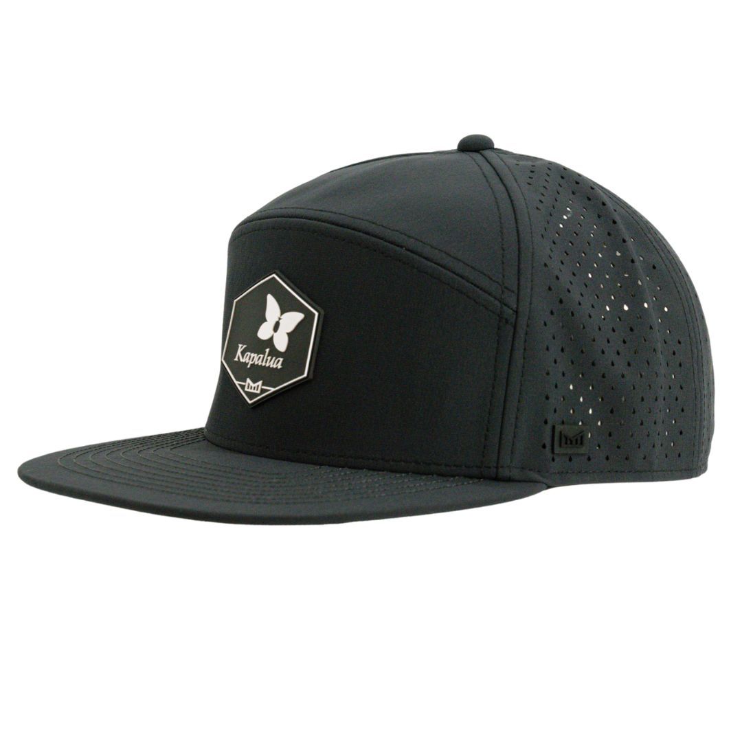MELIN HYDRO TRENCHES HEXAGON CAP, Color: BLACK, Size: CLASSIC