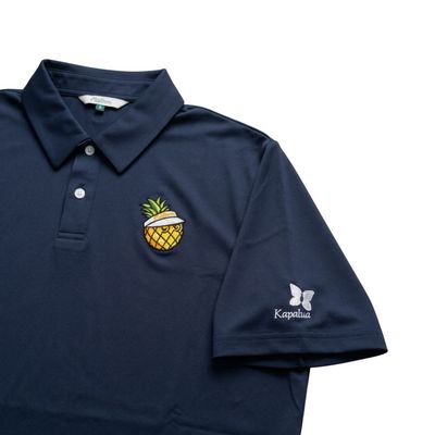 MALBON PINEAPPLE FAIRWAY POLO