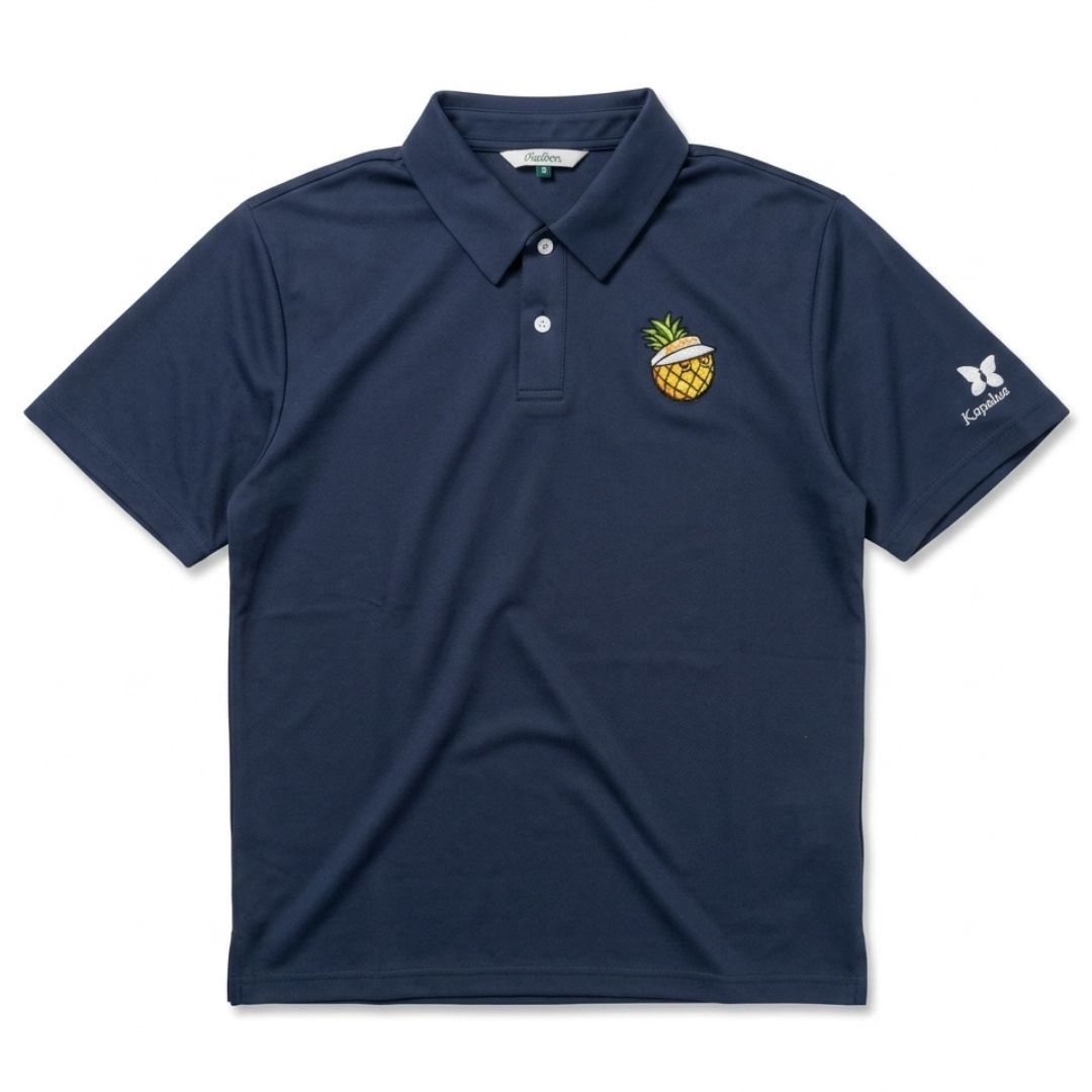 MALBON PINEAPPLE FAIRWAY POLO