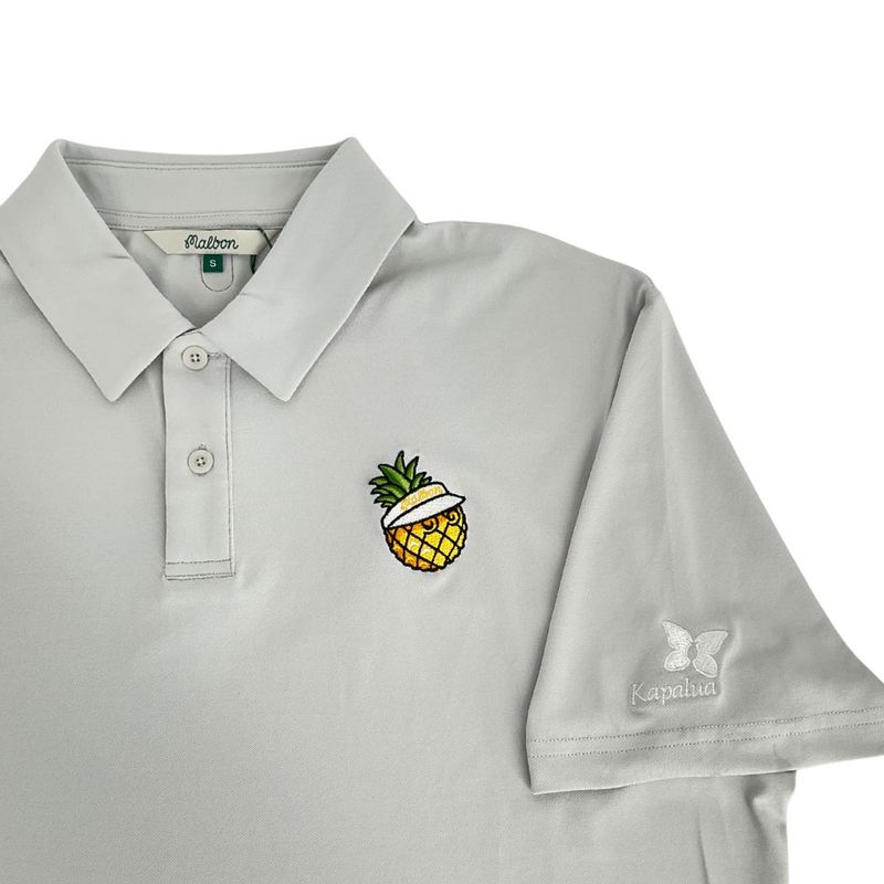 MALBON PINEAPPLE FAIRWAY POLO