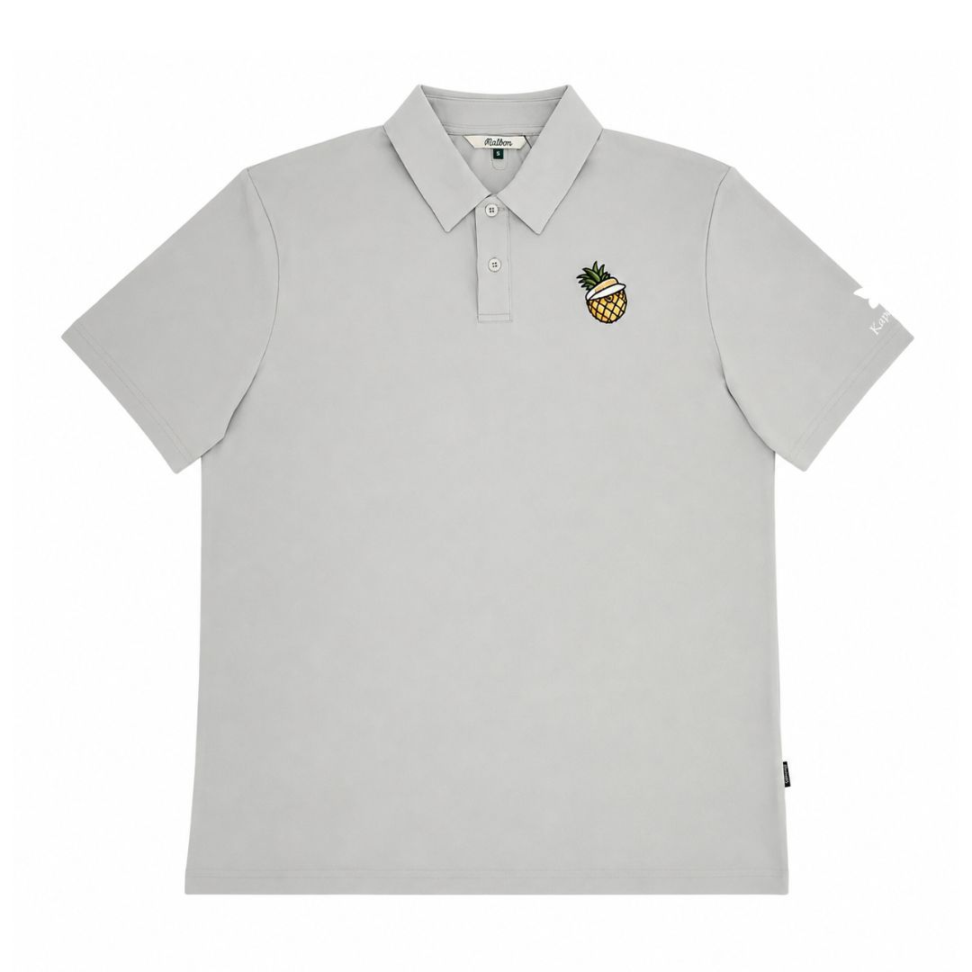 MALBON PINEAPPLE FAIRWAY POLO