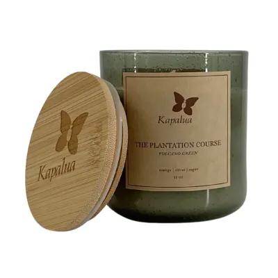 KAPALUA GLASS CANDLE (more scents)