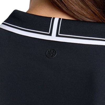 G/FORE JOHNNY COLLAR NYLON RIB LONG SLEEVE POLO