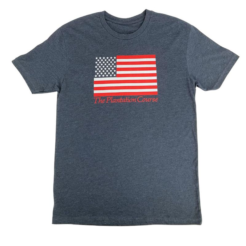 KAPALUA USA FLAG PLANTATION TSHIRT