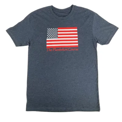 KAPALUA USA FLAG PLANTATION TSHIRT