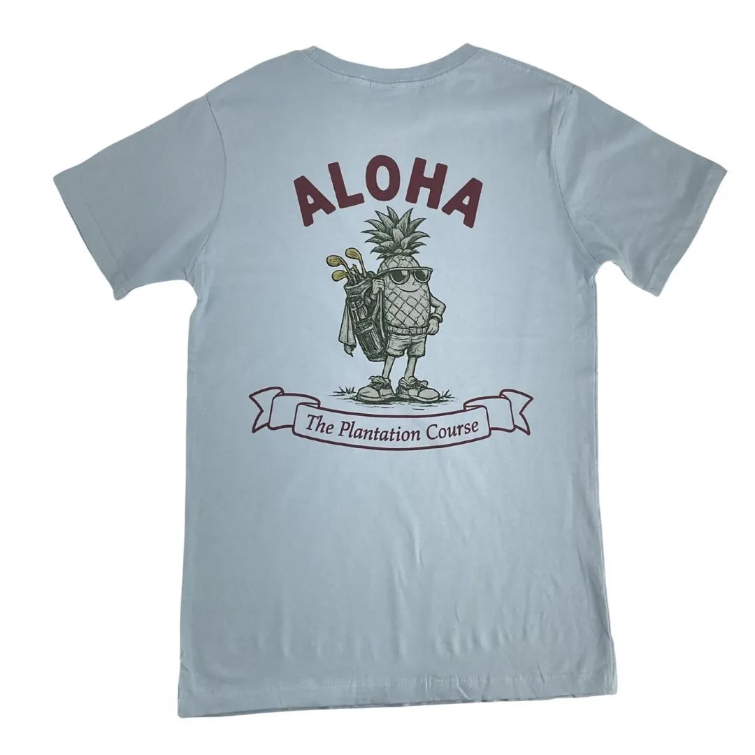 KAPALUA TSHIRT PINEAPPLE ALOHA TSHIRT