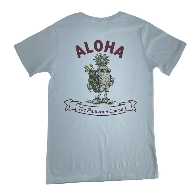 KAPALUA TSHIRT PINEAPPLE ALOHA TSHIRT