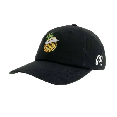 MALBON PINEAPPLE COTTON TWILL DAD HAT (new color)