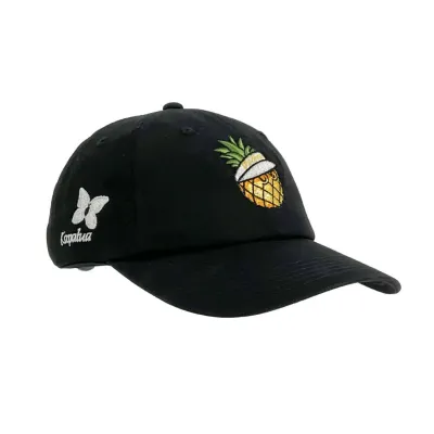 MALBON PINEAPPLE COTTON TWILL DAD HAT (new color)