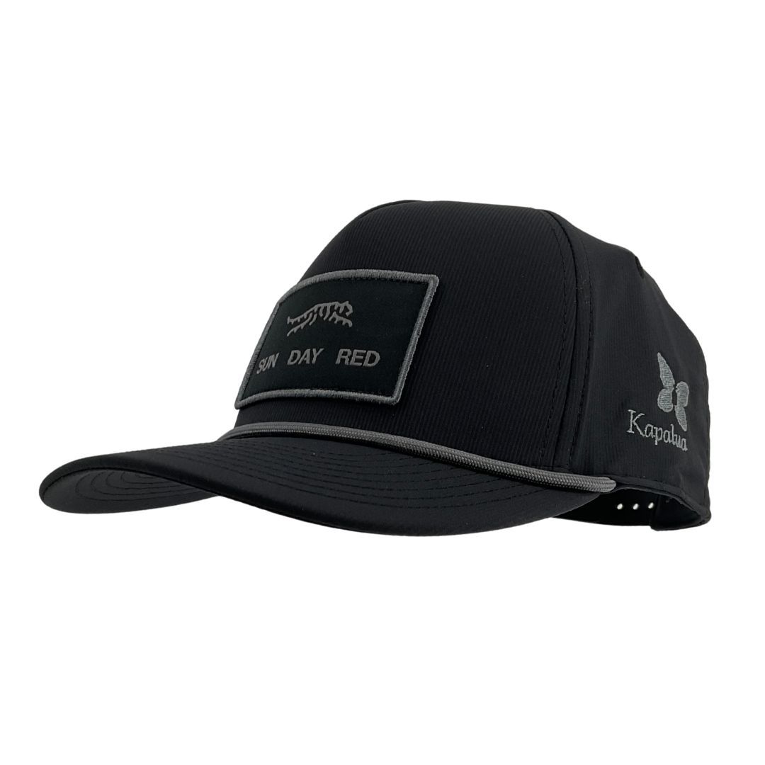SUN DAY RED PIONEER ROPE CAP (BLACK/GREY), Color: BLACK/GREY, Size: REG