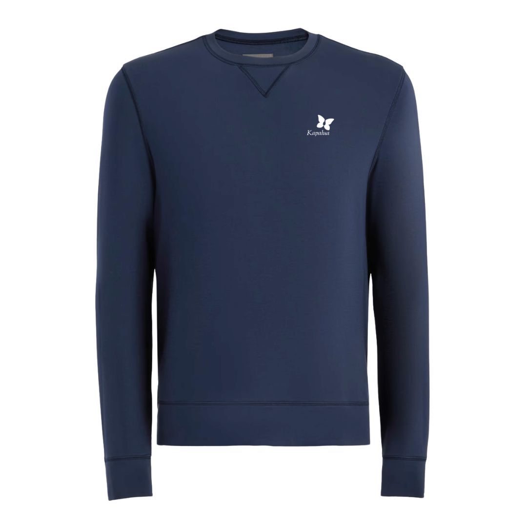 G/FORE LIGHTWEIGHT TERRY CREWNECK