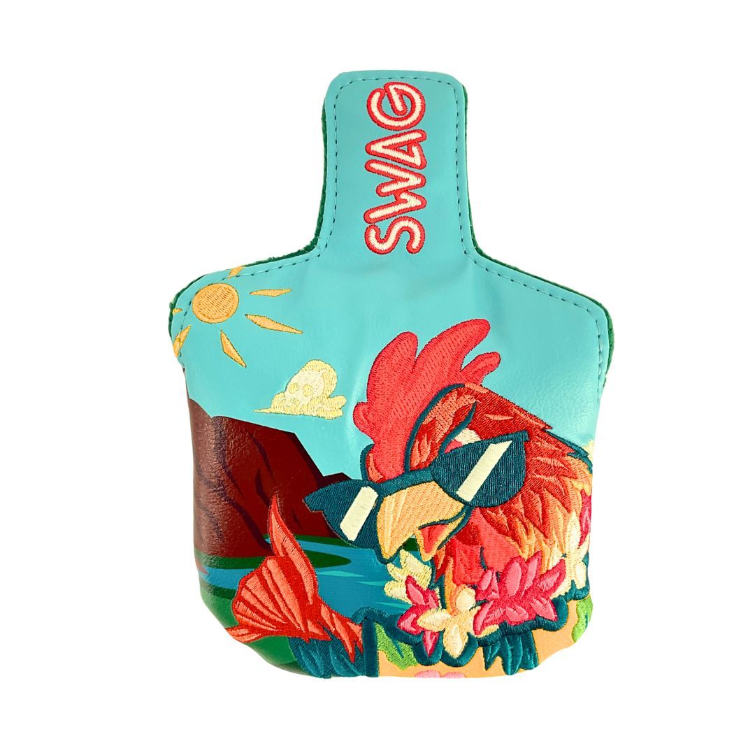 SWAG x KAPALUA ROOSTER MALLET PUTTER COVER