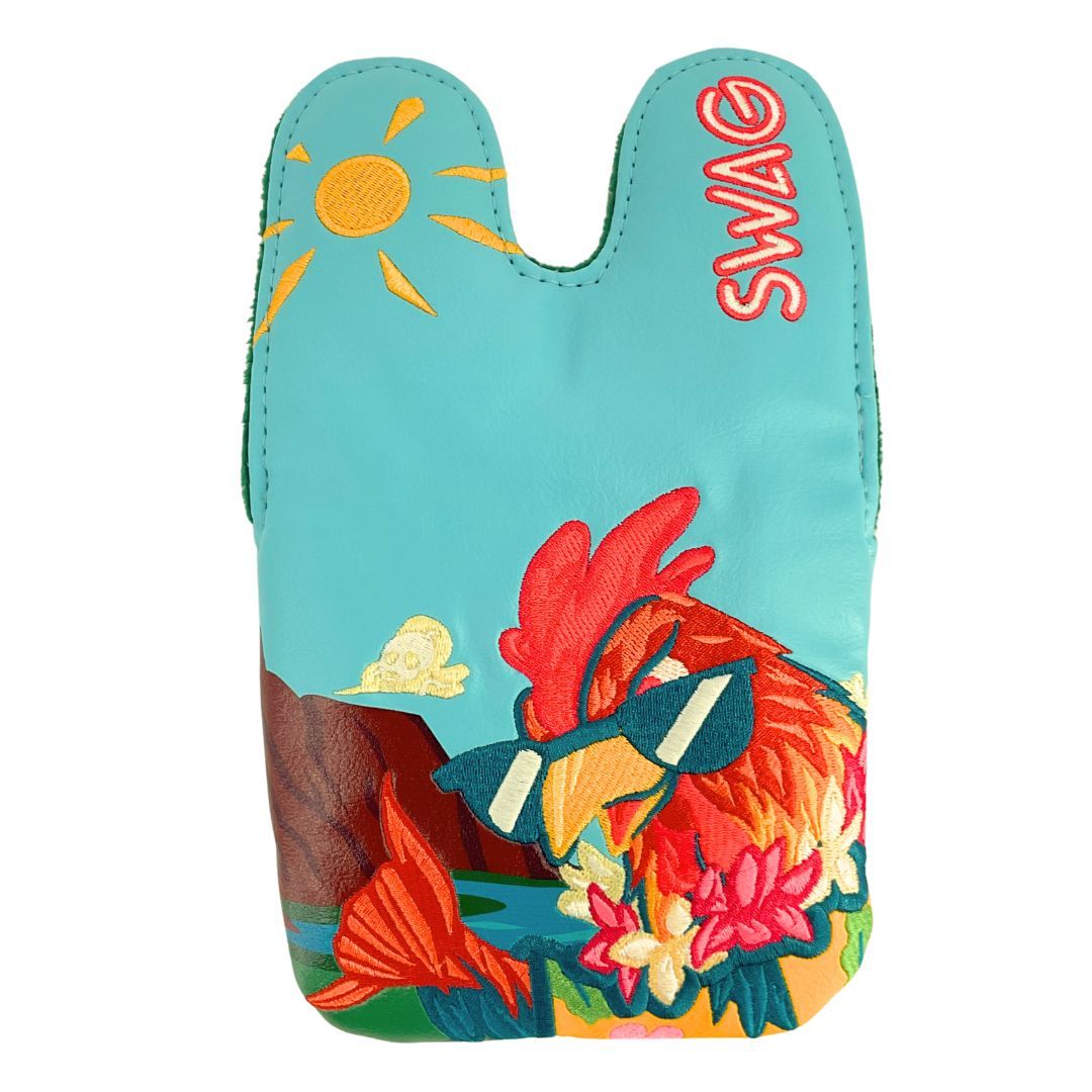 SWAG x KAPALUA ROOSTER XL CENTER SHAFT MALLET PUTTER COVER