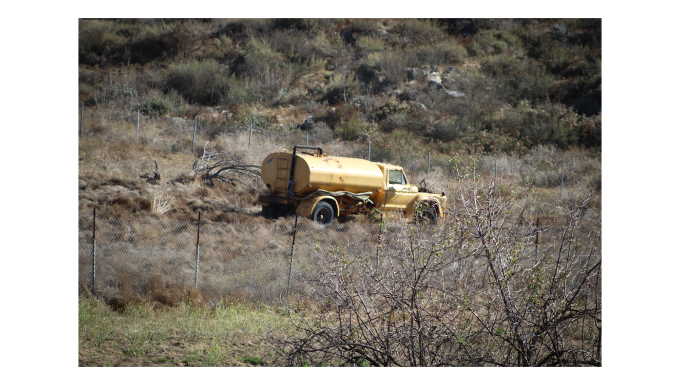Yellow Tanker Truck