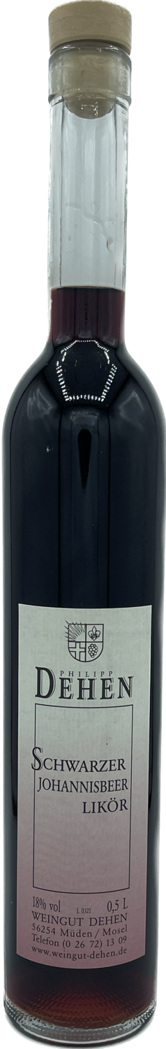 Schwarzer Johannisbeerlikör