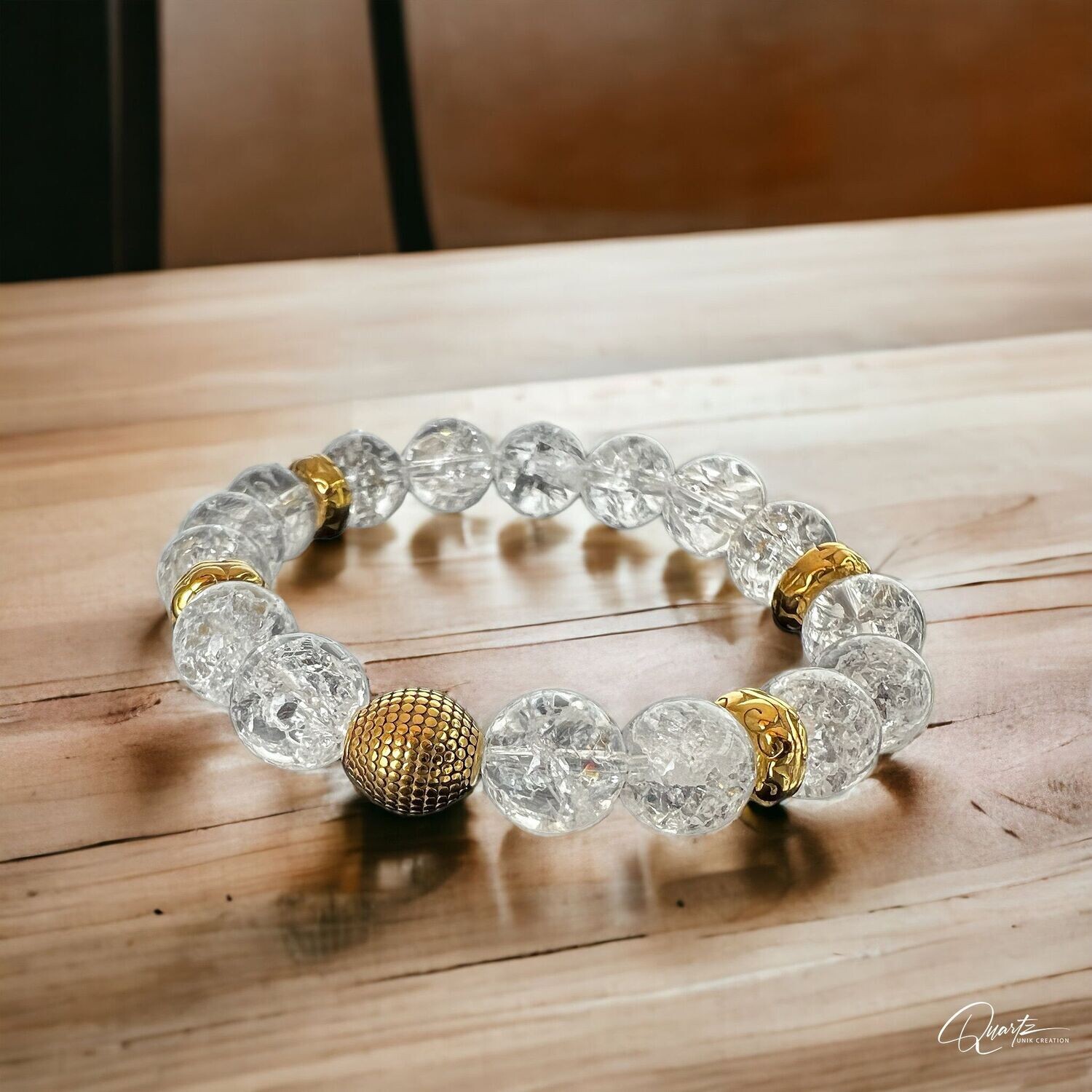 Bracelet en cristal de roche