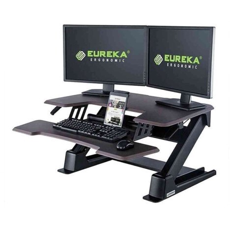 Eureka: Ergonomic Sit Stand Desktop 36&quot;