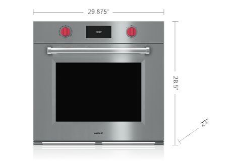 Wolf: 30&quot; M Series Professional Built-In Single Oven