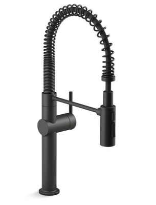 Kohler: Crue® Semi-professional kitchen sink faucet with three-function sprayhead