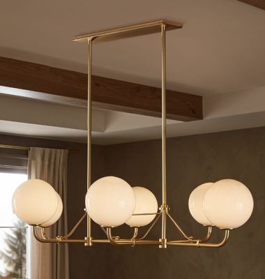 REJUVENATIONS: Irving 6-Light Chandelier