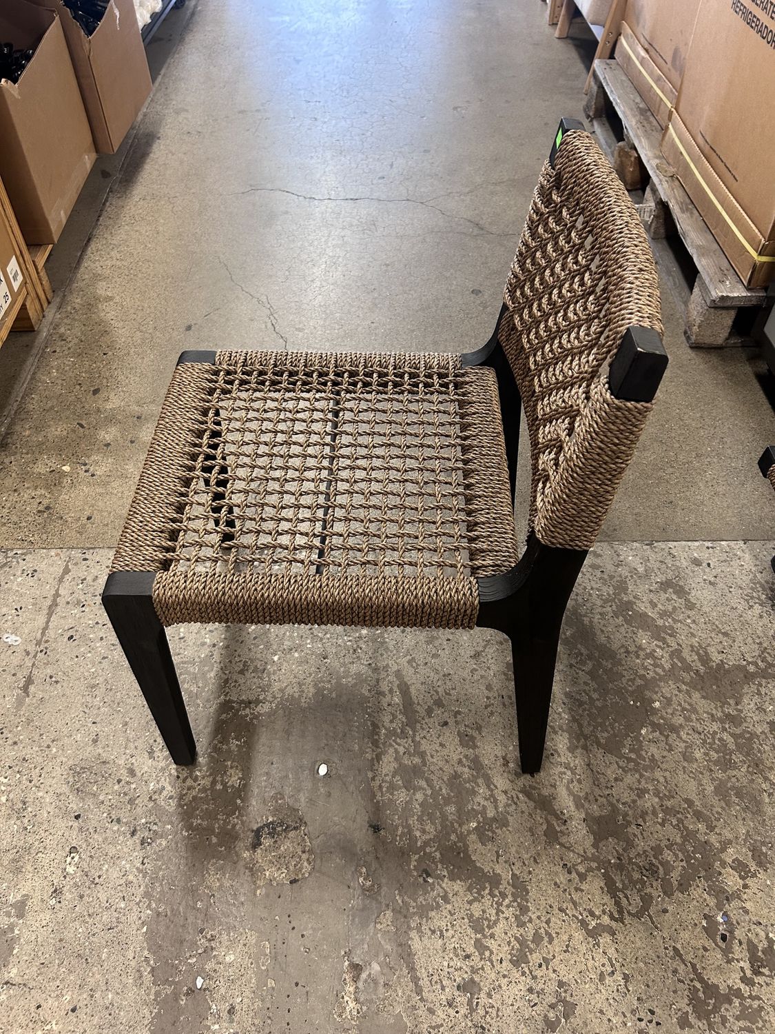Harbour Outdoor: MLB Armless Dining Chair (Charcoal)